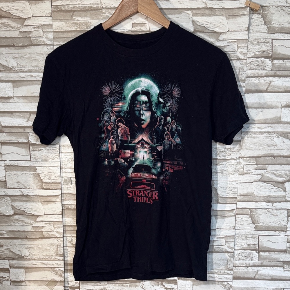 Netflix Stranger Things Black Tee